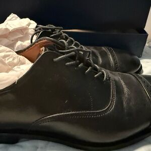 Brooks Brothers Black Leather Oxfords